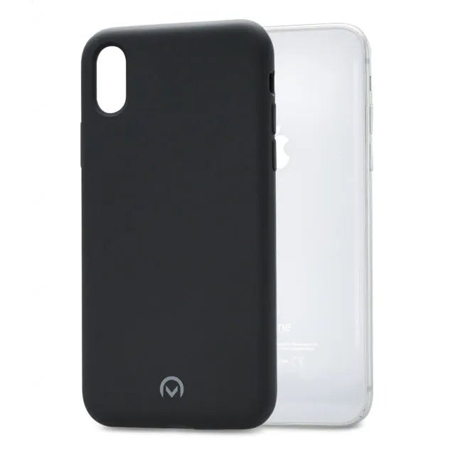 Mobilize Solid Silicone Case Apple iPhone X Black