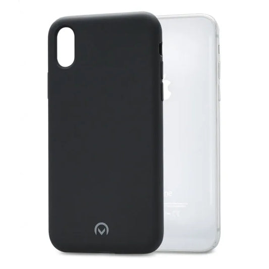 Mobilize Solid Silicone Case Apple iPhone X Black
