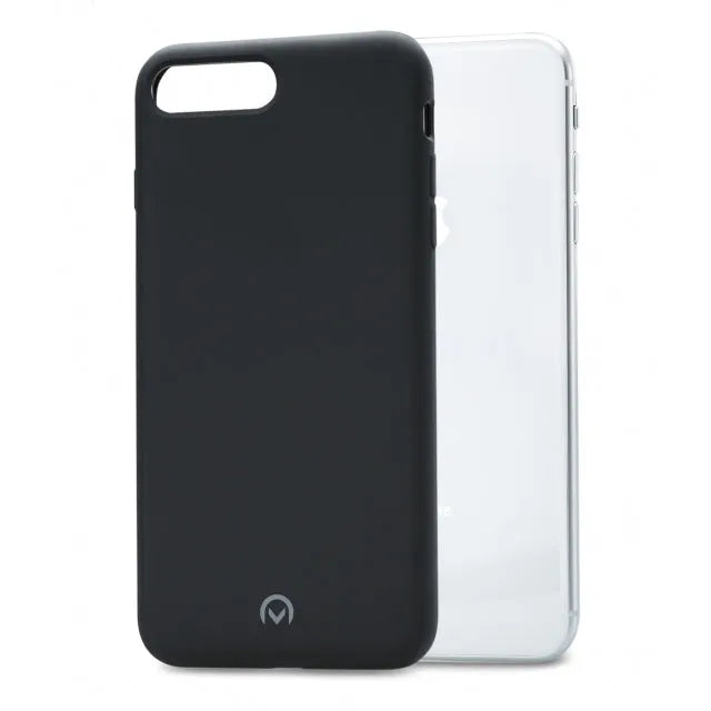Mobilize Solid Silicone Case Apple iPhone 7 Plus/8 Plus Black