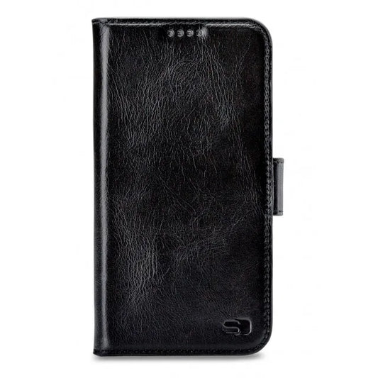 Senza Pure Leather Wallet Apple iPhone Xs Max Deep Black