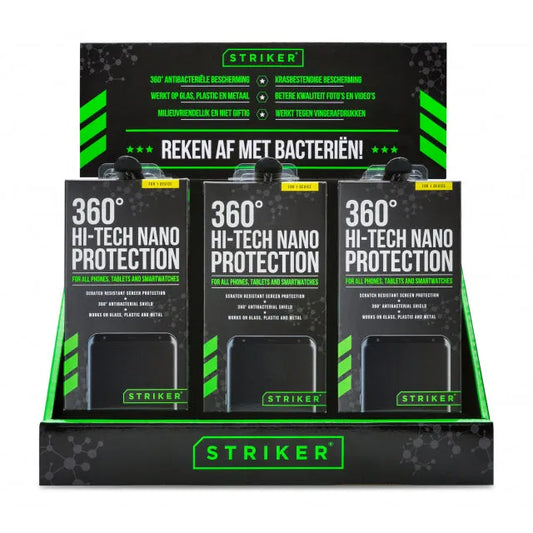 Striker Coating 360 High Tech Nano Protection Display