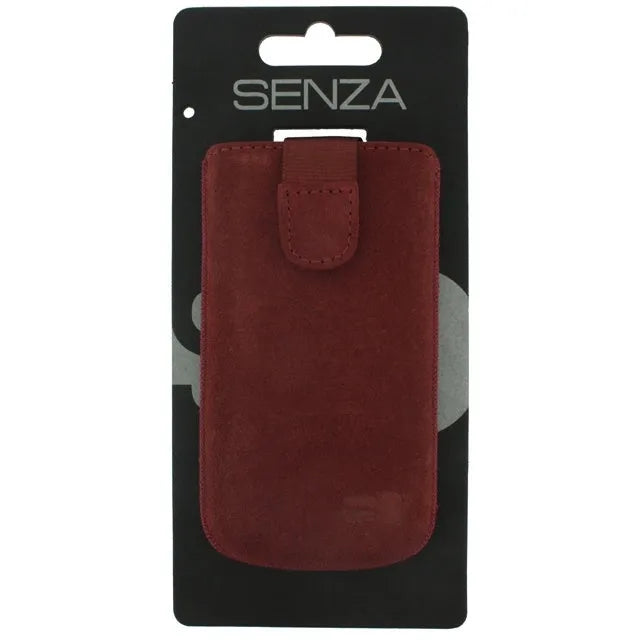 Senza Suede Slide Case Rusty Red Größe L