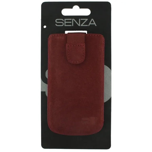 Senza Suede Slide Case Rusty Red Size XL