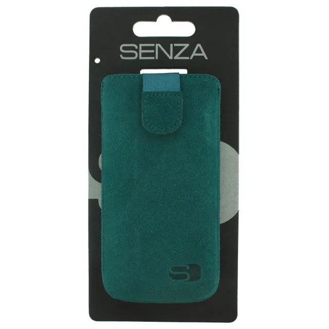 Senza Suede Slide Case Vert Corail Taille XL