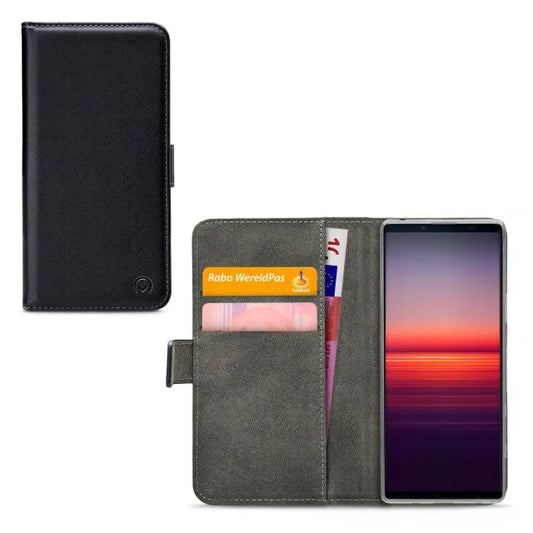 Mobilize Classic Gelly Wallet Book Case Sony Xperia 5 II Schwarz