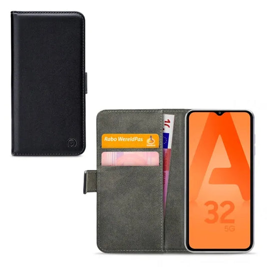 Mobilize Classic Gelly Wallet Book Case Samsung Galaxy A32 5G Noir
