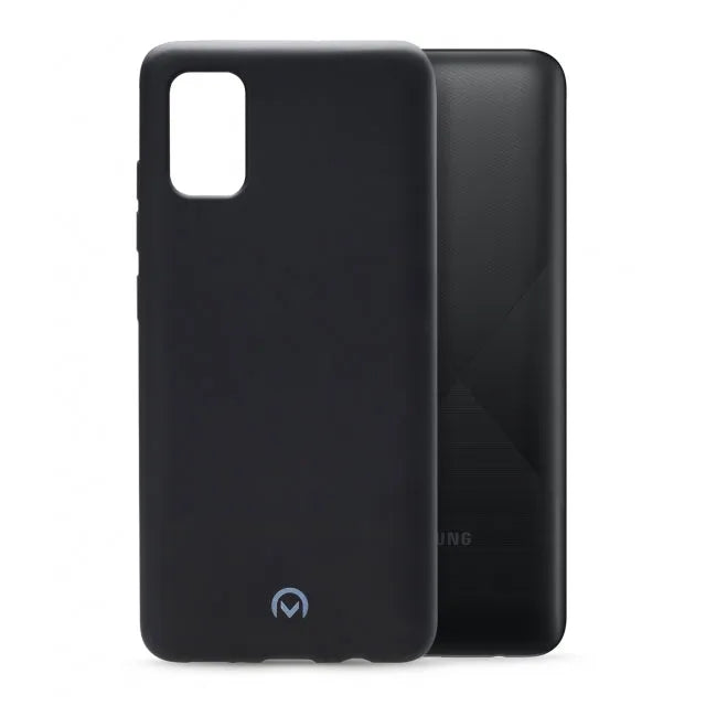 Mobilize Rubber Gelly Case Samsung Galaxy A02s Noir mat