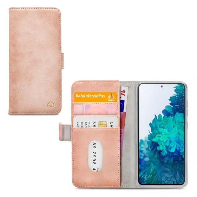 Mobilize Elite Gelly Wallet Book Case Samsung Galaxy S20 FE Rose clair