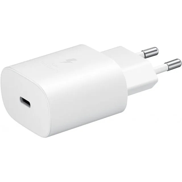 EP-TA800NWEGWW Samsung Chargeur Mural Super Rapide PD USB-C 25W Blanc Vrac