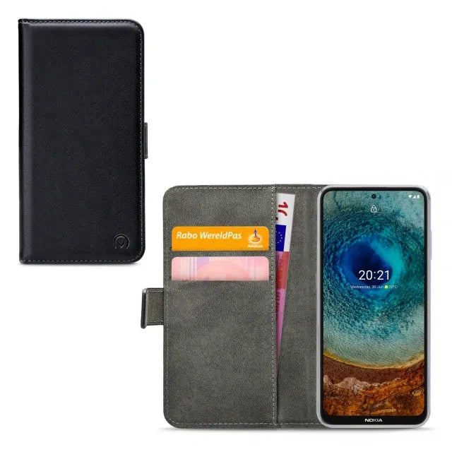 Mobilize Classic Gelly Wallet Book Case Nokia X10/X20 Noir