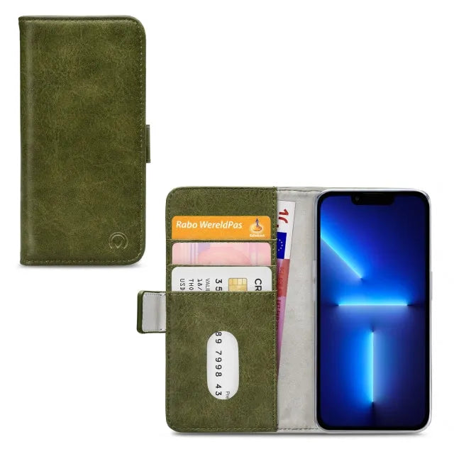 Mobilize Elite Gelly Wallet Book Case Apple iPhone 13 Pro Vert