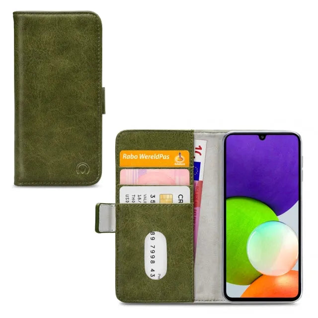 Mobilize Elite Gelly Wallet Book Case Samsung Galaxy A22 4G Vert