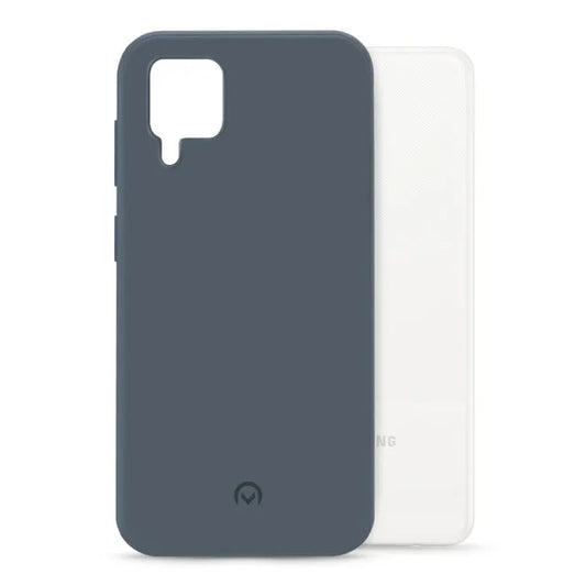 Mobilize Rubber Gelly Case Samsung Galaxy A12/M12 4G Matt Blau