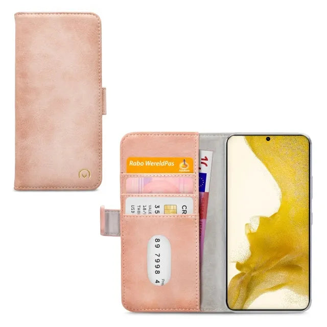 Mobilize Elite Gelly Wallet Book Case Samsung Galaxy S22+ 5G Rose clair