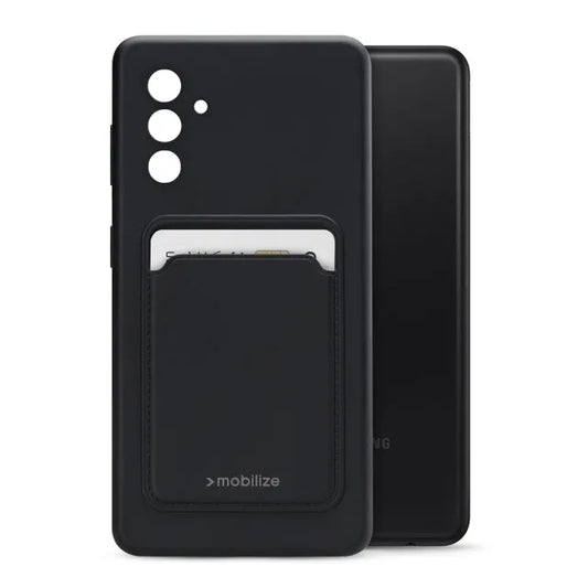 Mobilize Rubber Gelly Card Case Samsung Galaxy A04s/A13 5G Matt Black