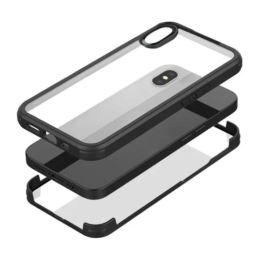 Mobilize Tempered Glass 360 Protection Case Apple iPhone Xs Max Black