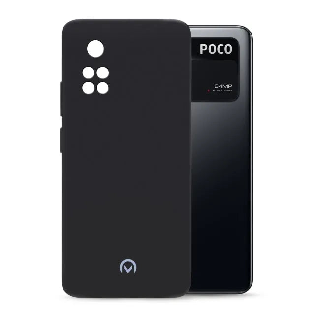 Mobilize Rubber Gelly Case Xiaomi Poco M4 Pro 4G Matt Black