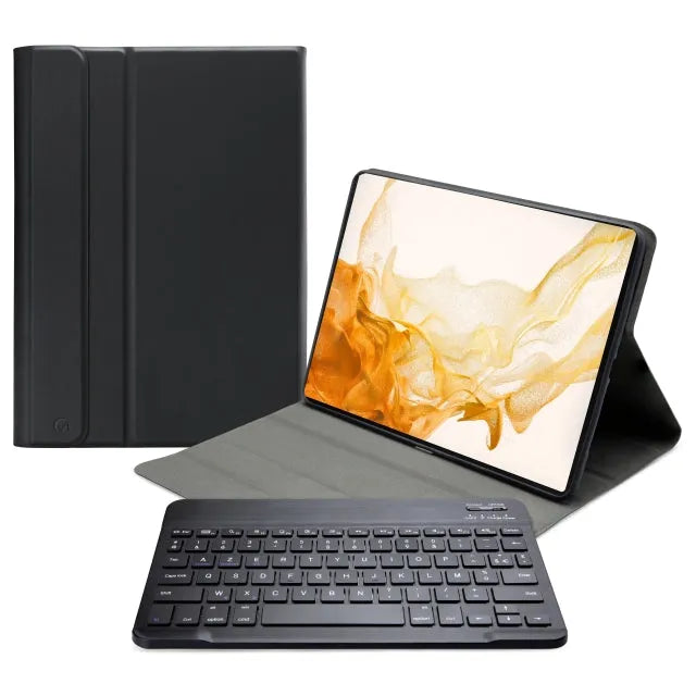 Mobilize Étui Clavier Bluetooth Détachable Samsung Galaxy Tab S7/S8 11 Noir AZERTY