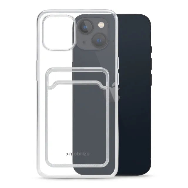 Mobilize Gelly Card Case Apple iPhone 13 Clear
