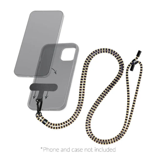 Mobilize Nylon Lanyard Blau/Beige