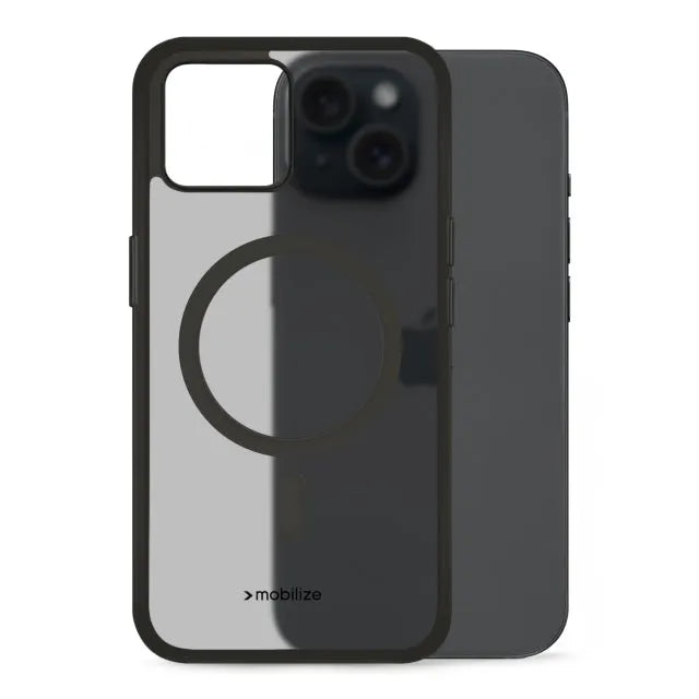 Mobilize MagSafe Compatible Hybrid Pro Case Apple iPhone 13/14/15 Black