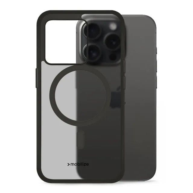 Mobilize MagSafe Compatible Hybrid Pro Case Apple iPhone 15 Pro Black