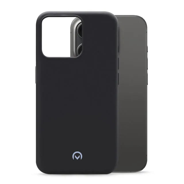 Mobilize Rubber Gelly Hülle Apple iPhone 15 Pro Matt Schwarz