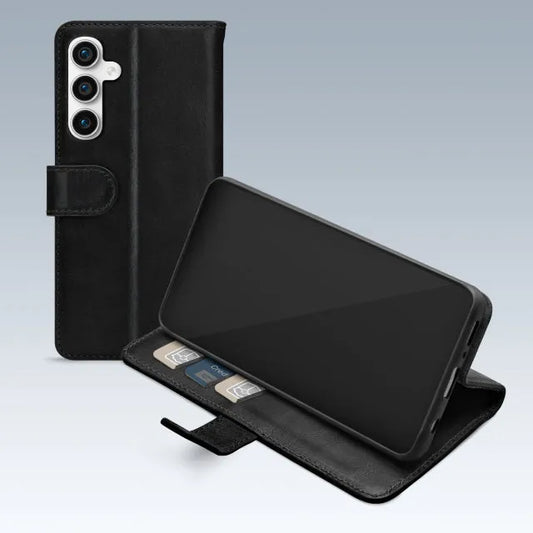 Mobilize Premium Gelly Wallet Book Case Samsung Galaxy S23 FE 5G Schwarz