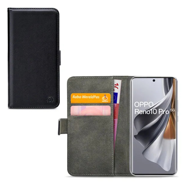 Mobilize Classic Gelly Wallet Book Case OPPO Reno10/Reno10 Pro 5G Schwarz
