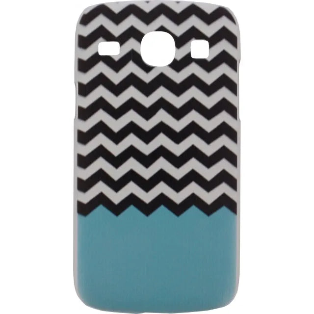 Xccess Cover Samsung Galaxy Core I8260 Turquoise Stripes
