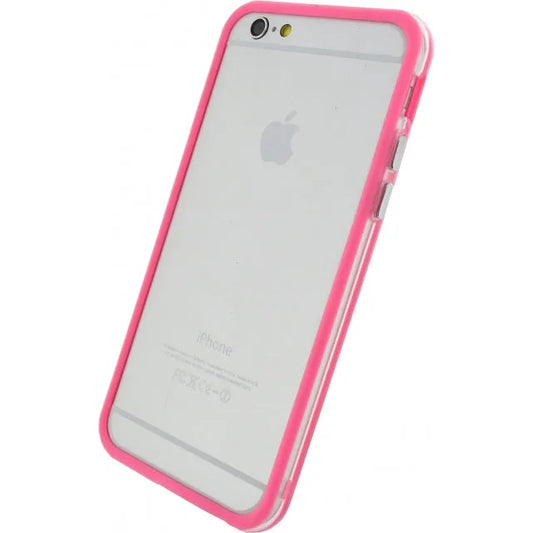 Xccess Bumper Case Apple iPhone 6/6S Transparent/Pink