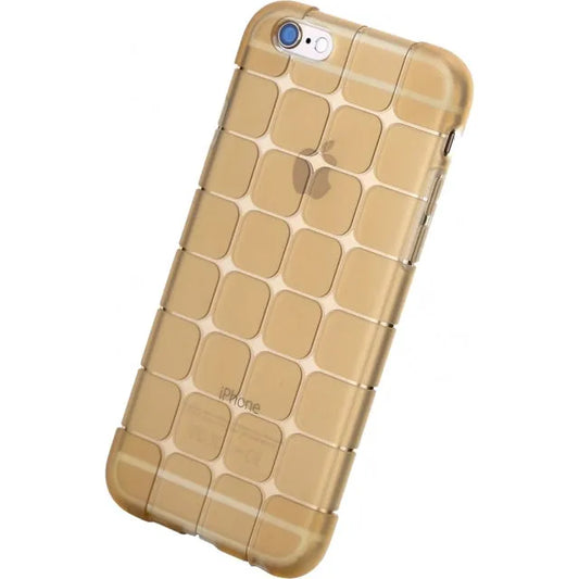 Rock Cubee TPU Cover Apple iPhone 6/6S Transparent Gold