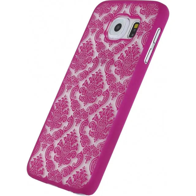 Xccess Barock Cover Samsung Galaxy S6 Fuchsia