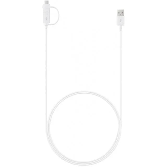 EP-DG930DWEGWW Samsung Lade-/Synchronisationskabel Micro USB/USB-C 1,5m. Weiß