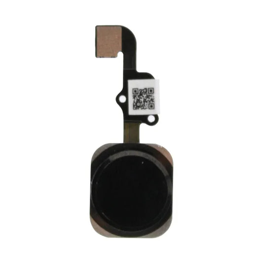 Replacement Home Button Flex Cable incl. Home Button for Apple iPhone 6S Black OEM