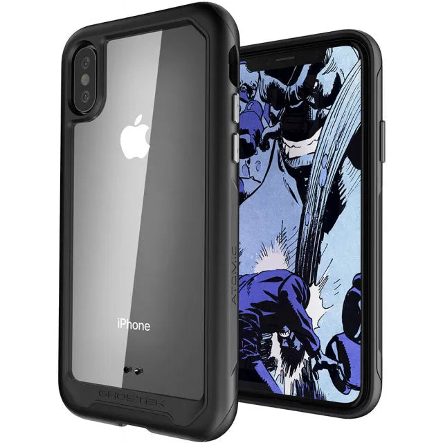 Ghostek Atomic Slim 2 Robuste Heavy Duty Hülle Apple iPhone Xs Max Schwarz