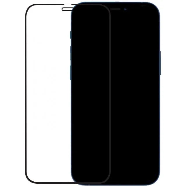 Mobilize Edge-To-Edge Glass Screen Protector Apple iPhone 12 Mini Noir Full Glue
