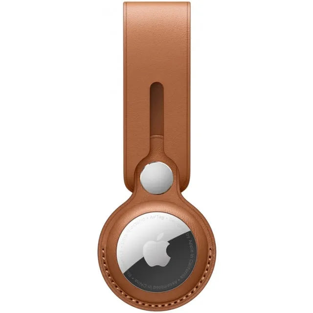 MX4A2ZM/A Apple Airtag Leather Loop Saddle Brown