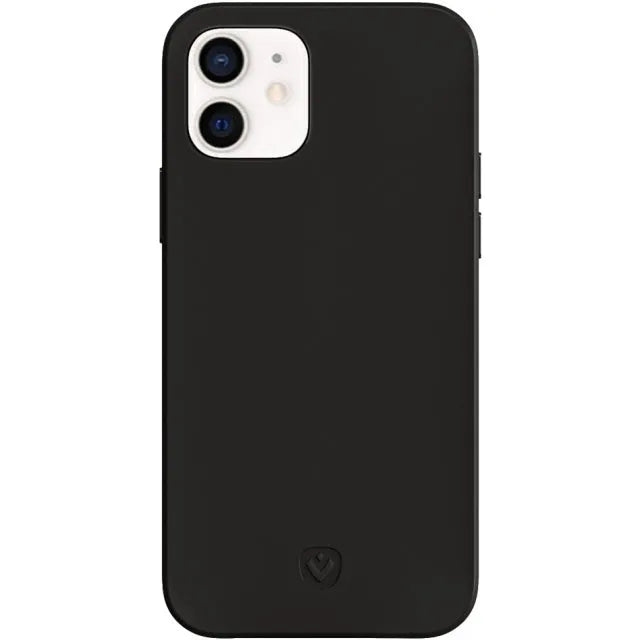 Valenta Leather Back Cover Snap Luxe Apple iPhone 12 Mini Black