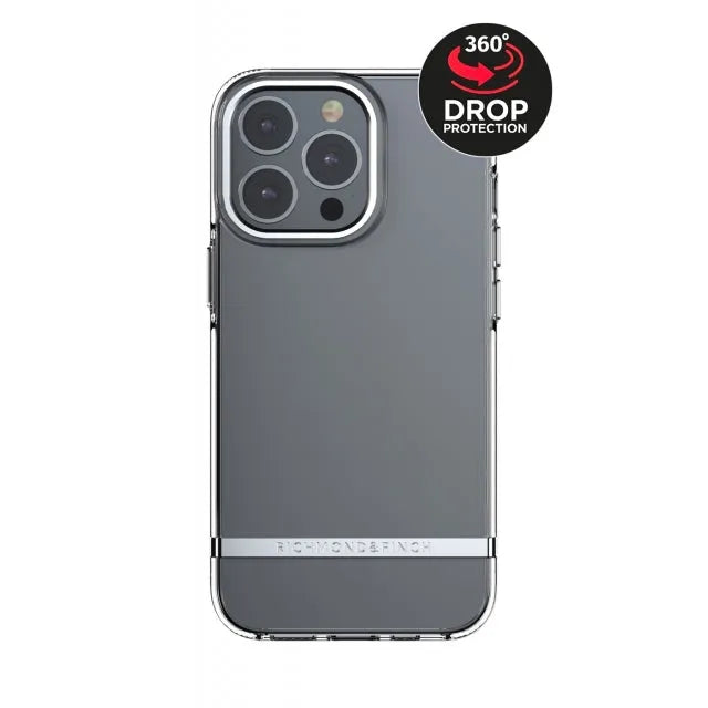 Richmond & Finch Clear Case Collection Apple iPhone 13 Pro Transparent/Silber
