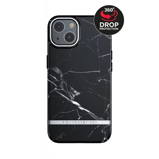Richmond & Finch Freedom Series One-Piece Apple iPhone 13 Black Marble