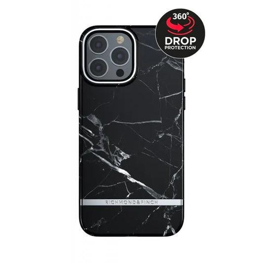 Richmond & Finch Freedom Series One-Piece Apple iPhone 13 Pro Max Black Marble