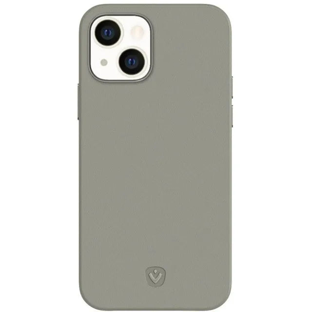 Valenta Leder Back Cover Snap Luxe Apple iPhone 13 Grau