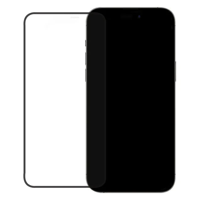 Mobilize Edge-To-Edge Glass Screen Protector Apple iPhone 14 Pro Max Black Full Glue