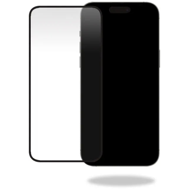 Mobilize Glass Screen Protector - Black Frame - Apple iPhone 14 Pro Max