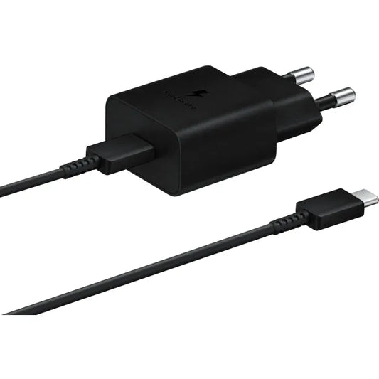 EP-T1510XBEGEU Samsung Fast Charger PD Power Adapter incl. USB-C Cable 15W Black