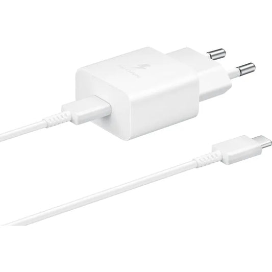 EP-T1510XWEGEU Samsung Schnellladegerät PD Netzteil inkl. USB-C Kabel 15W Weiß