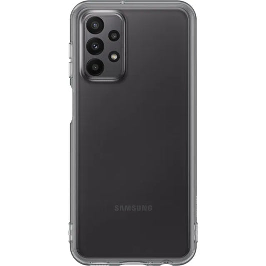 EF-QA235TBEGWW Samsung Soft Clear Cover Galaxy A23 5G Schwarz