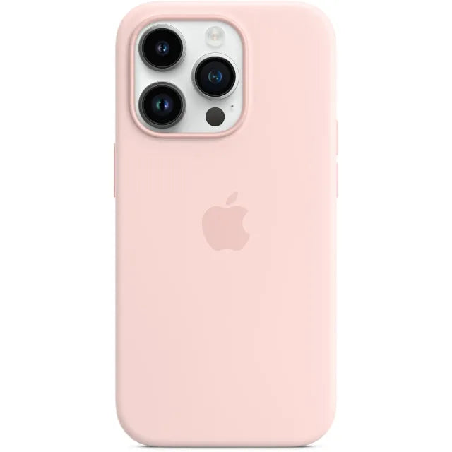 MPTH3ZM/A Apple Silikon Case mit MagSafe iPhone 14 Pro Kreide-Rosa