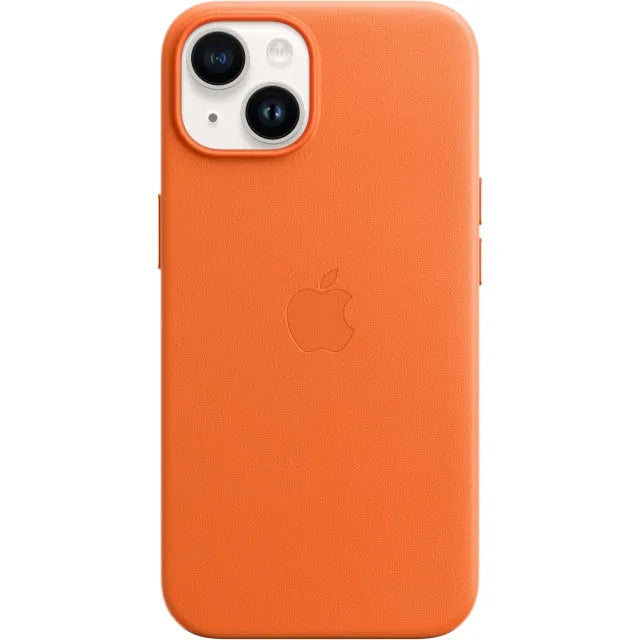 MPP83ZM/A Apple Leder Case mit MagSafe iPhone 14 Orange